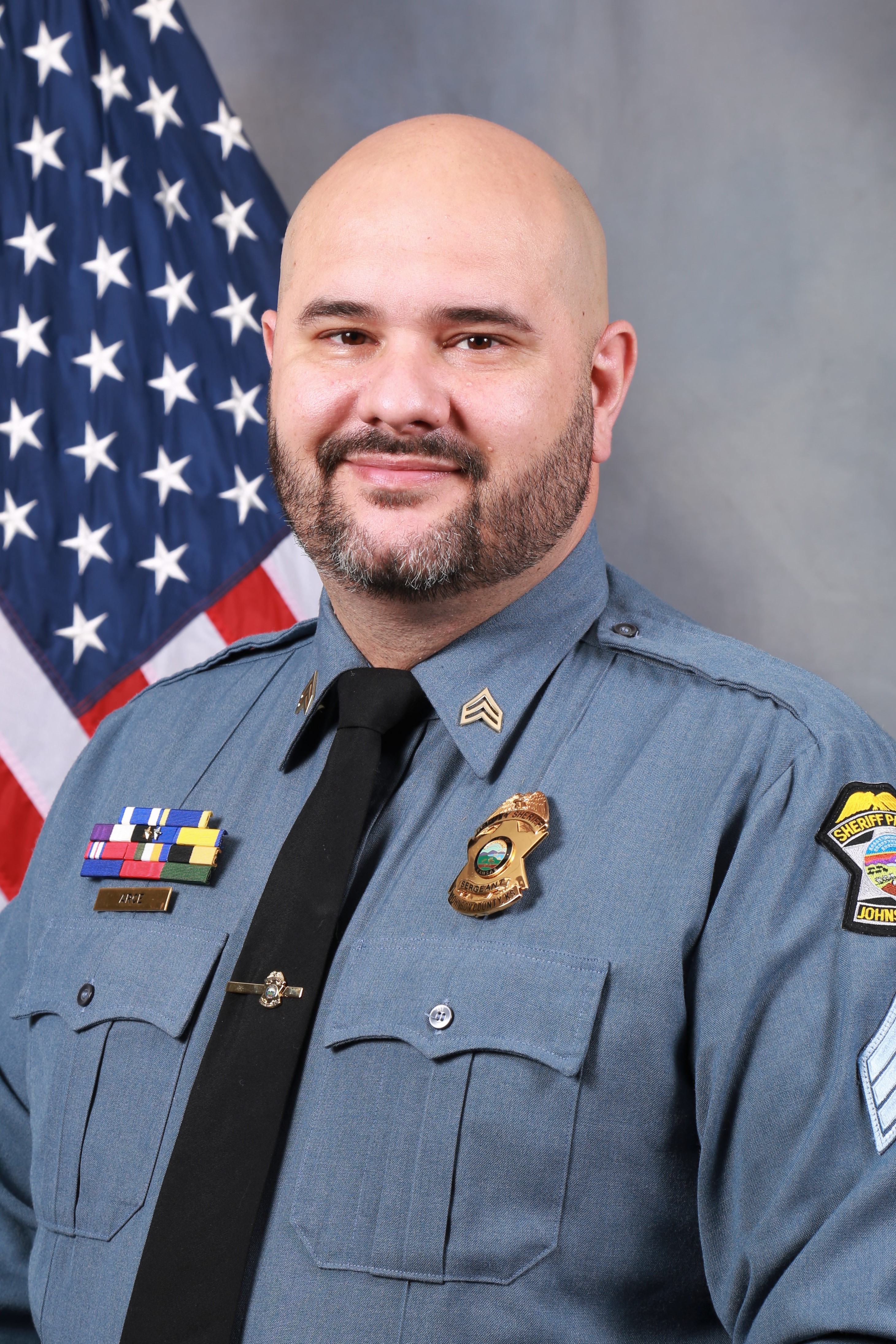 Sergeant Arce in Uniform