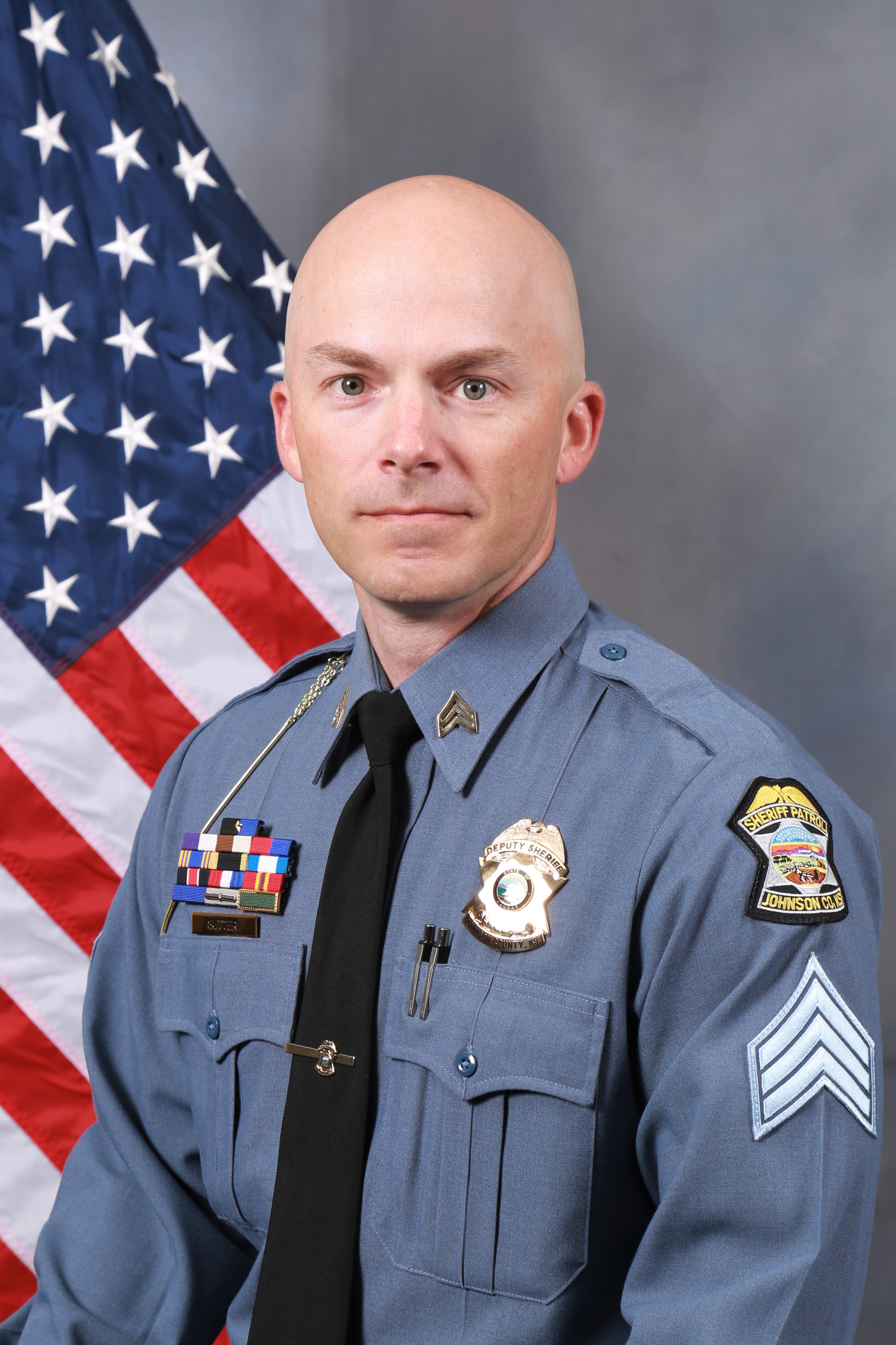 Sergeant Sutter in Uniform